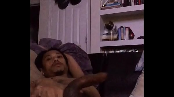 Horny Tatted Asian guy masturbates