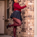 Hot curvy Thai hosiery model Atomic Keerati.