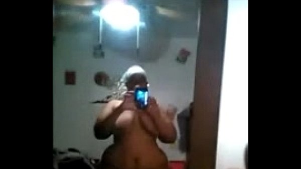 Thick black BBW teasing on webcam