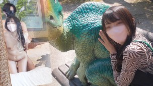 En date i zoologisk have med en amatør barmfagre skønheder ♡ Vildt instinkt bar sex Japansk blowjob