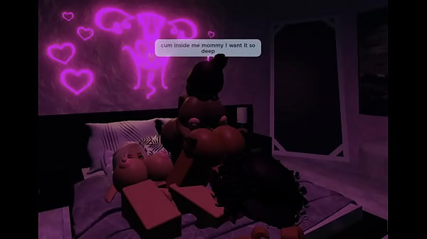 threesome with horny girls after the club (roblox)