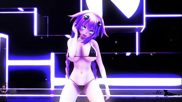 Purple heart hyperdimension neptunia mmd baam