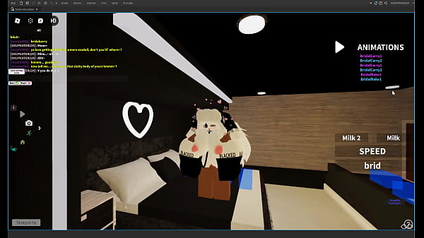 Slut gets fucked by bbc in roblox